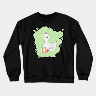 duck and bee Crewneck Sweatshirt